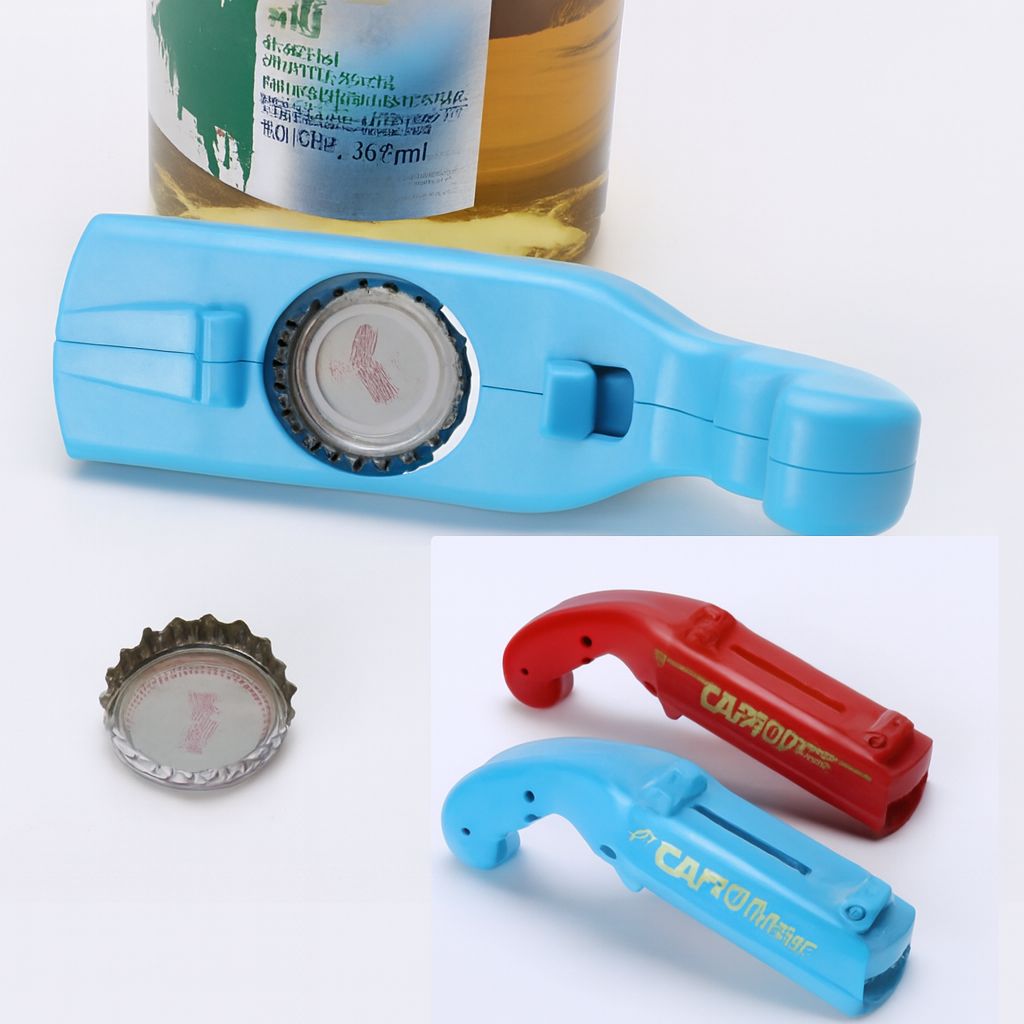 Destapador Lanzador de Chapas Cap Gun