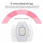 Depiladora Láser IPL 5 Niveles de Intensidad - Tratamiento Profesional