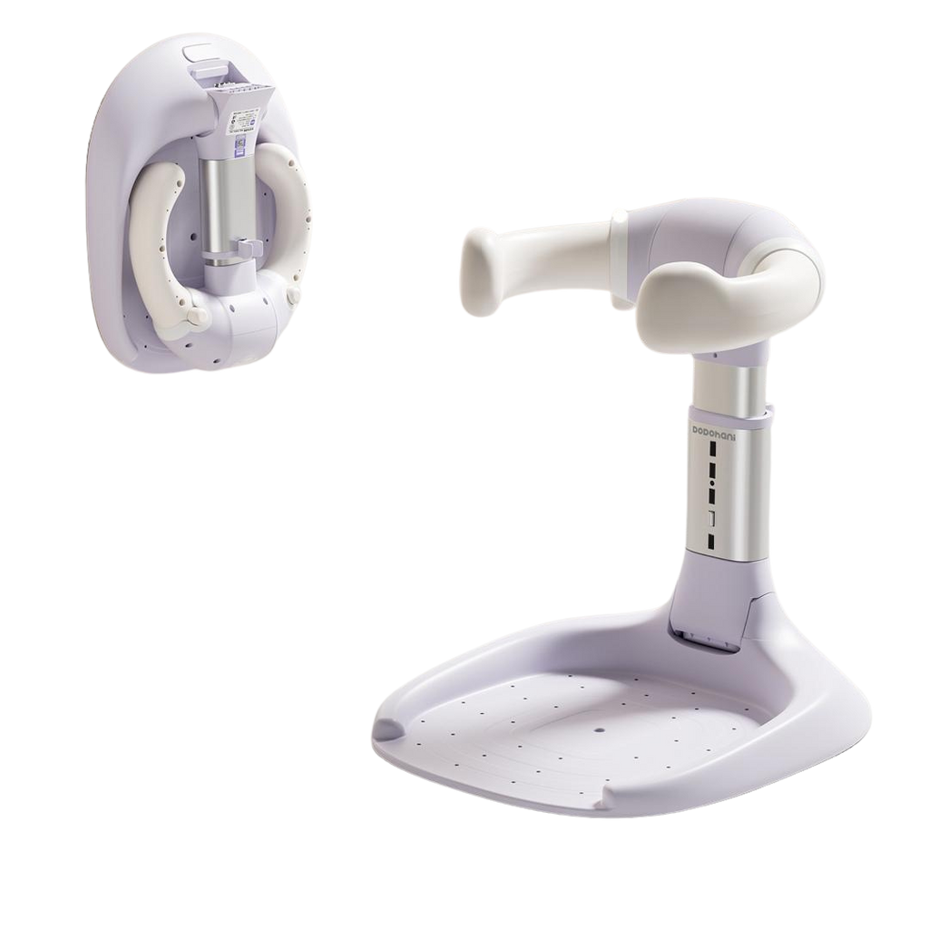 Soporte de Baño para Bebé Ajustable - Porta Bebé de Pie para Ducha