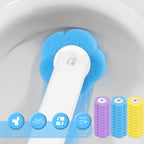 Cepillos con cabezales desechables para inodoro