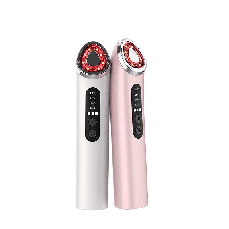 Dispositivo de Masaje Facial con Luz LED - 2 en 1 Cara y Cuello