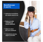 GORRO DE LUZ LED, ESTIMULADOR CAPILAR DESDE LA RAIZ