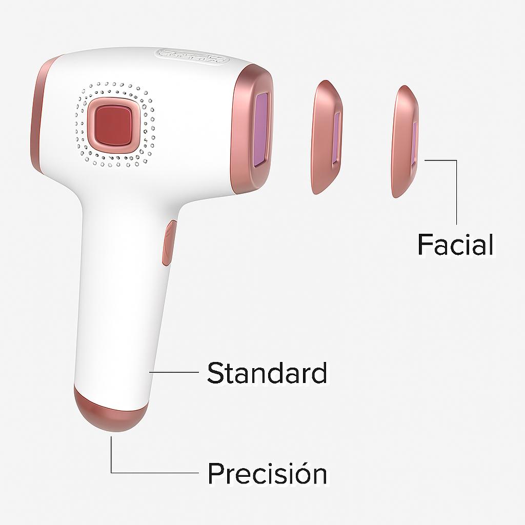 Depiladora Láser IPL con Enfriamiento por Hielo - Tratamiento Corporal Completo