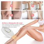 Depiladora Láser IPL 5 Niveles de Intensidad - Tratamiento Profesional