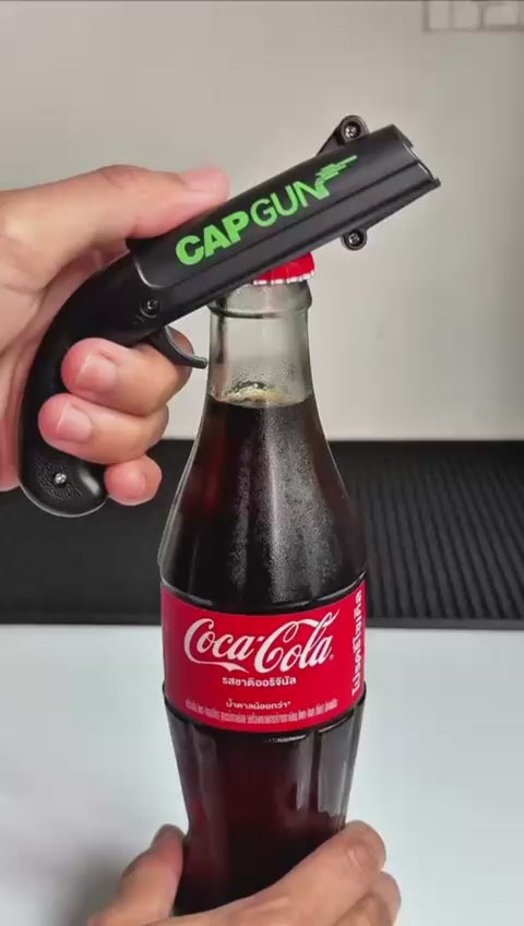 Destapador Lanzador de Chapas Cap Gun